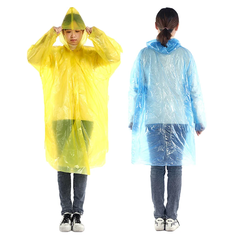 Wholesale Supply Disposable Rain Poncho 