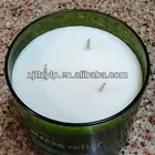 China Candles Glass Holder Wholesale China Factory High Quality 3 Wicks Scented Soy Candles In Glass Holder
