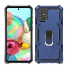 Case Samsung 2 IN 1 Kickstand Mobile Phone Case Cell Back Cover For Samsung A01 A11 A21 A51 A71 A81 A91