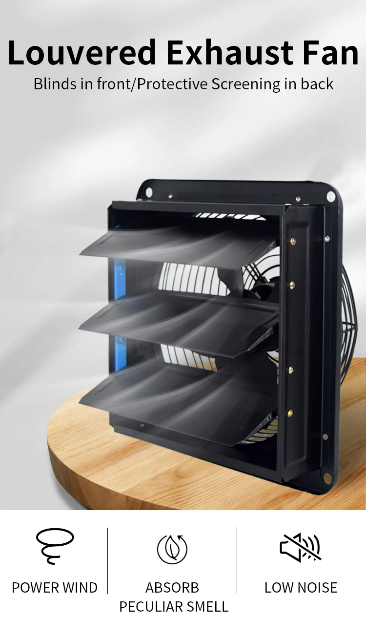 Wall Mounted Exhaust Fan, 220 V, Electric - detail 2