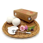 Handmade Organic 5cm Natural Eco-Friendly Nepal Wool Dryer Balls With Lavender Essential Oil