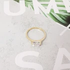 Diamond Gold Wedding Ring Gorgeous Fancy Cushion Cut Moissanite Diamond 14K Solid Gold Wedding Ring