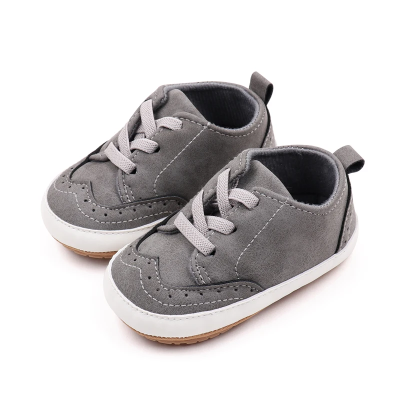 Ifants Elastic Solid Color Casual TPR Soft Rubber Soled Non-slip Baby Walking Toddler Shoes details