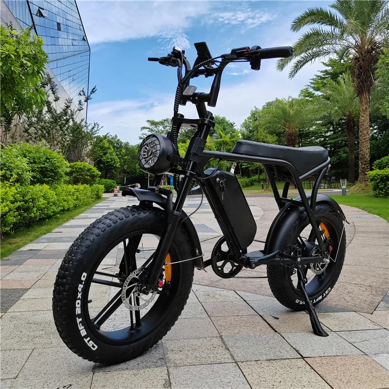 2024 Ouxi V8 2 0 Electric Fat Bike Hydraulic Disc Brake Fat Electric