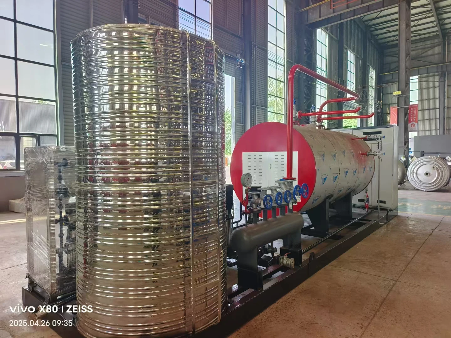 Hot Water Boiler, 90°C, Carbon Steel, Natural Circulation - detail 8