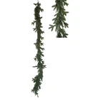 Decoration Hang Decorations Christmas Rattan Flocking Home Decoration Rattan Doors Hang Holiday Decorations