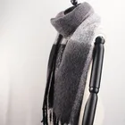 Long Longscarves Autumn And Winter Heavy Brushed Multicolored Woven Scarf Long Blanket