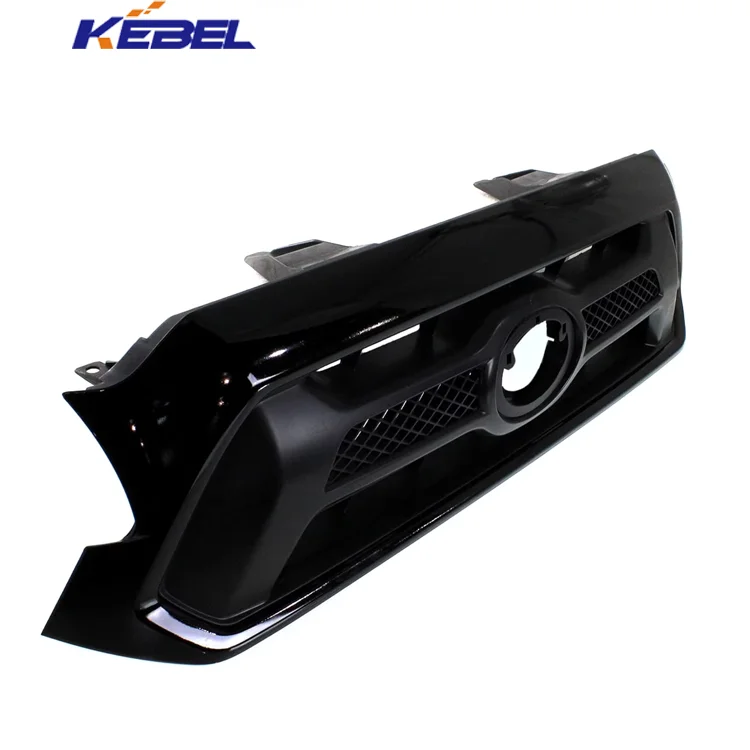 KEBEL Garage-Pro New 2012-2015 for Toyota for Tacoma Garage Door Grille Assembly Painted Black ABS Shell and Insert Compatible factory