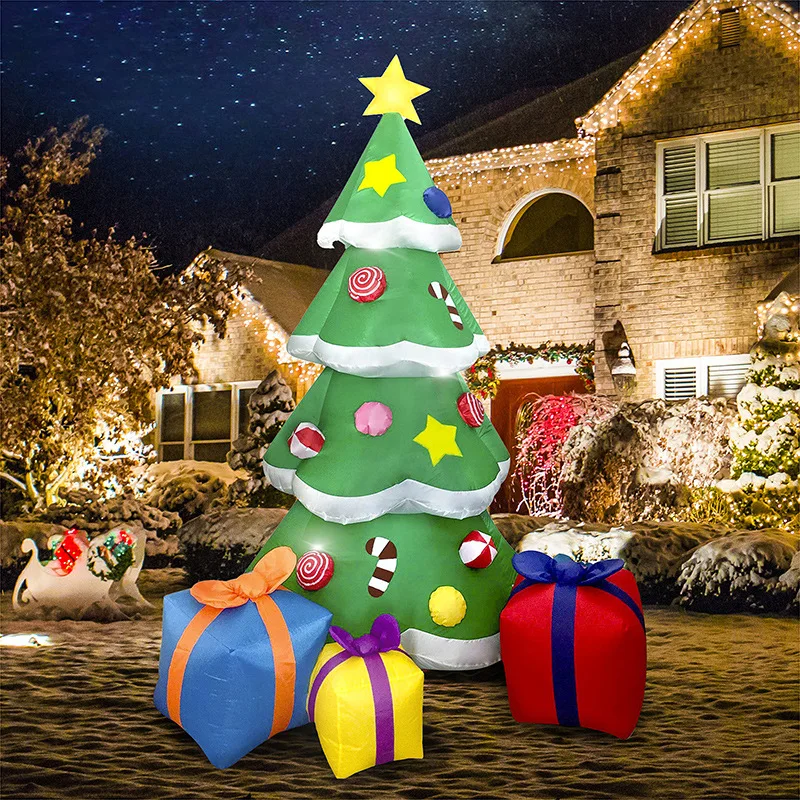 4ft 5ft 6ft Inflatable Christmas Tree Holiday Decoration Buy
