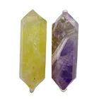 Citrine Top Quality Small Size Citrine Double Tower Points Citrine Quartz Crystal Healing Stone For Decoration