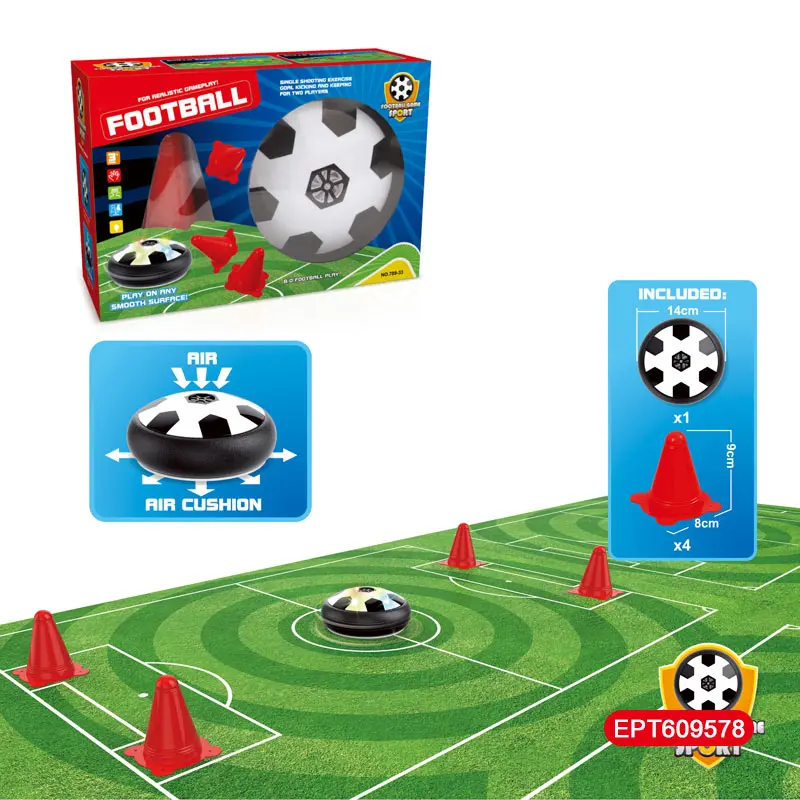 EPT Hot Selling Pretend Play Children Sport Simulate Football Game With Barricade Toy For Children With Light