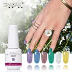 Polish Polish Nail 2020 Cross-border New 8ML Neon Light Therapy Top Soak Nail Polish 6-piece Set