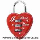 Lock Padlock Heart Shape I Love You Padlock Lock For Wedding Love Customized Logo Love Padlock