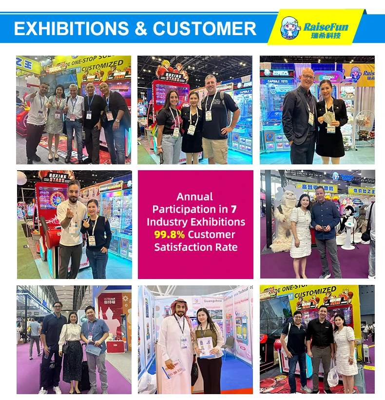 product raisefun cut prize machine arcade coin operated vending claw crane for plush toy gift game blind box hot sale game center use-13