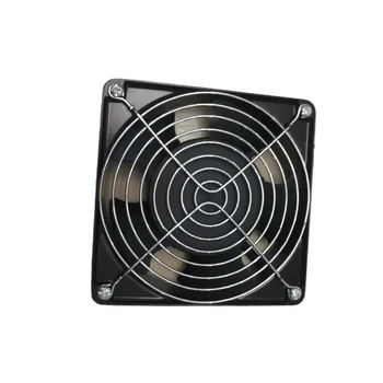 Axial fan Mini 120x120 Small Exhaust Axial Flow 120mm AC Cooling Fan 120CFM Silent 110V Fan With Metal Cover