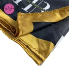 Silk Scarf Satin Silk Scarf Custom LOGO Luxury Hair Scarf For Hair Accessories