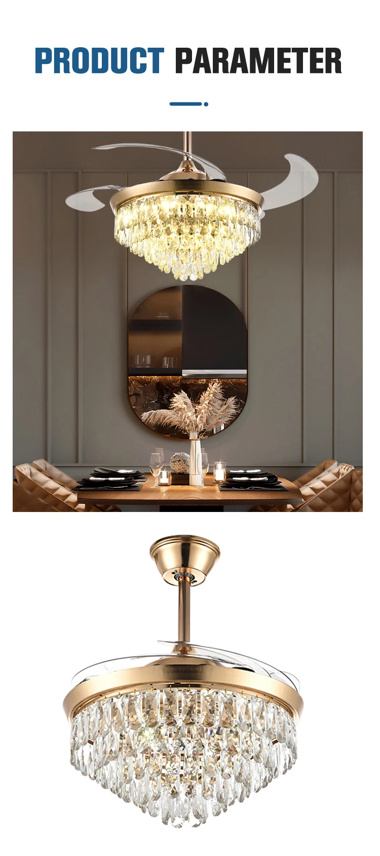 Ceiling Fan, LED, 22W - detail 20