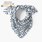 Scarf With 100% Silk Scarves Printing Service Designer Women Square Custom Silk Scarf With Logo