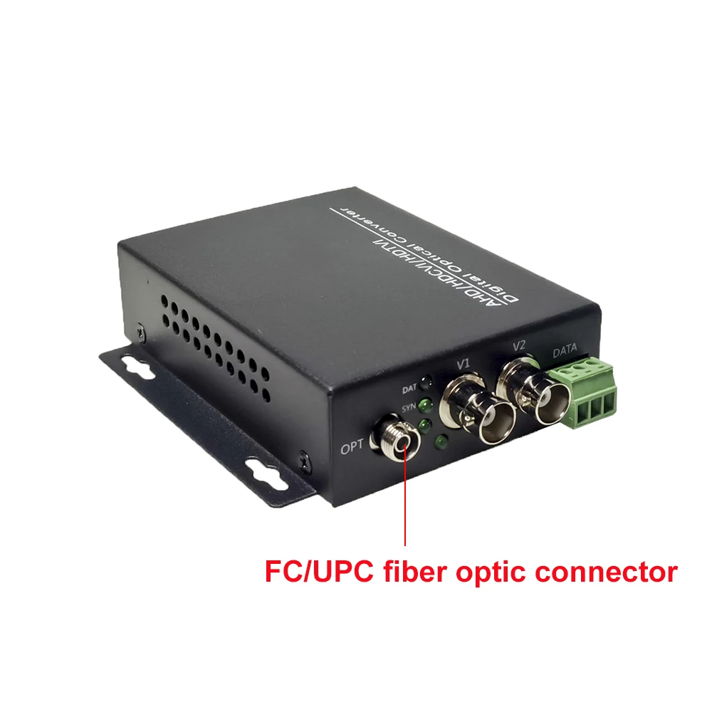 Ch P Ahd Cvi Tvi Video Converter Fiber Optic Media Converter