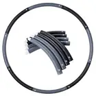 Hoops. Stainless Steel Hula Ring Dismountable High Density Foam Custom Color Weighted Hoola Hoops.