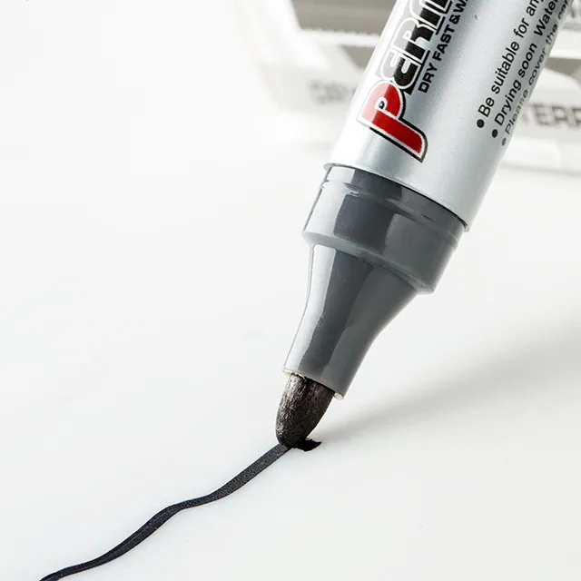 DIY Art Marker Pen Oil Based Permanent Markers Black Waterproof Marker Pen For School And Office Supplies