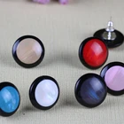 Stud Earrings 2021 Wholesale Last Design Fashion Opal Stud Earrings Acrylic Earrings Stud For Woman