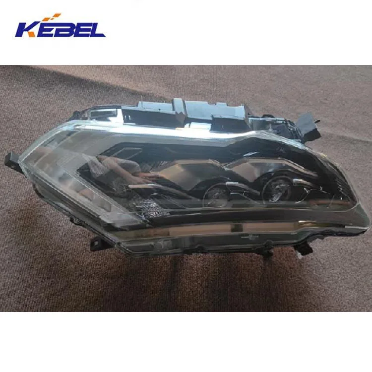 product advanced led head lamp for nissan x trail rogue 2017 projector lens drl daytime running light assembly-5
