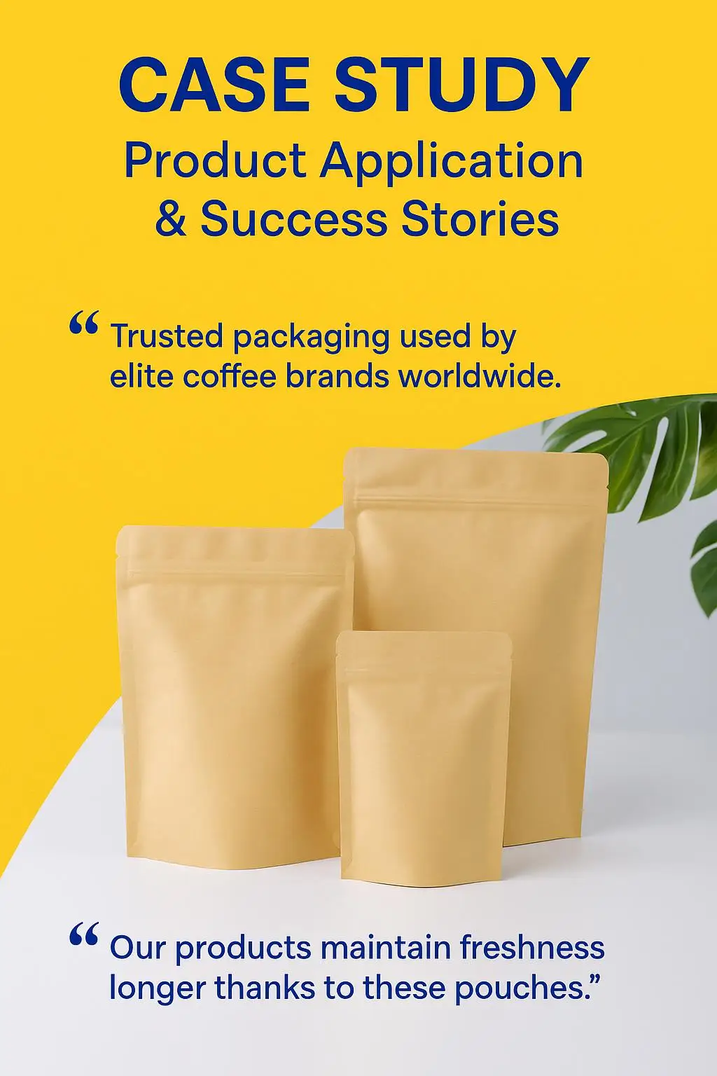 Eco-Friendly Resealable Kraft Paper Coffee Bag with Custom Logo for Ground Coffee and Tea Leaves - detail 10