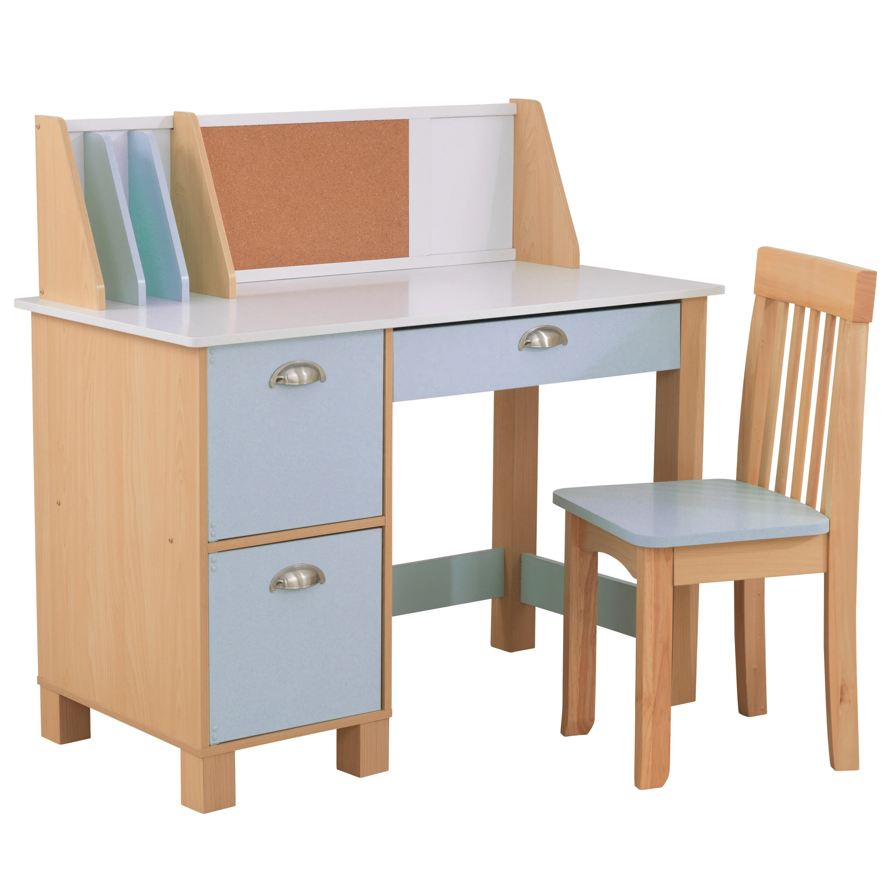 NOVA High Gloss Children Study Desk And Chair Kids' Table With Chair Sets