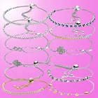 Gemstone Bracelet Wholesale 925 Sterling Silver Jewelry Colorful Gemstone Bracelet For Women For Pandora