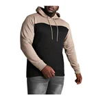 Hoodie Plus Size Hoodies Mens Wholesale Color Block Pullover Big And Tall Hoodie Plus Size Custom Hoodies Mens