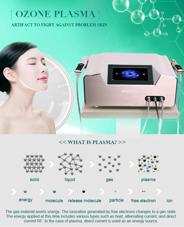 2 in 1 Plasma Lift Surgical Cold Plasma Ozone Sterilization Device