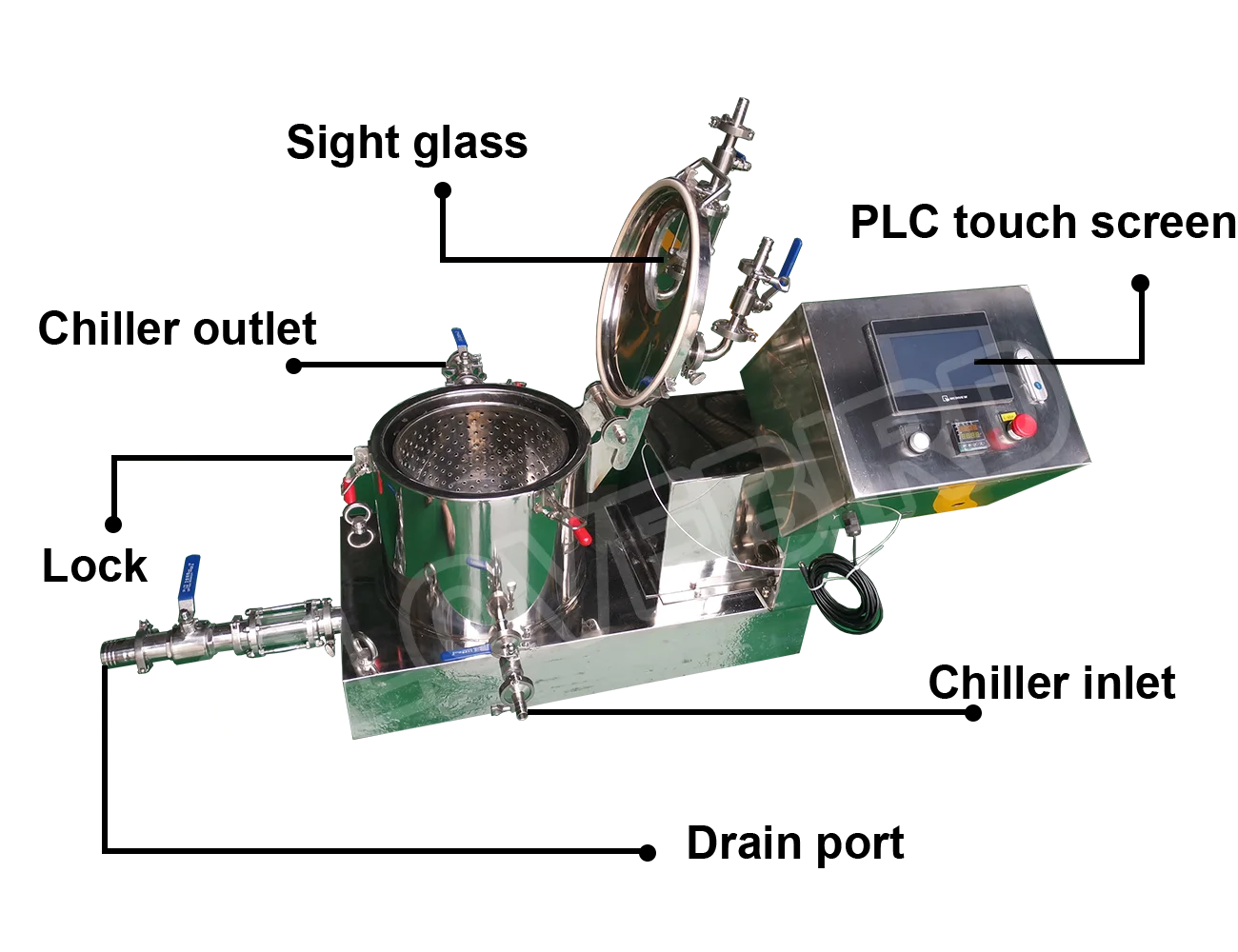 Machinery Centrifugal Rotary Extractor, Can be customized - detail 2