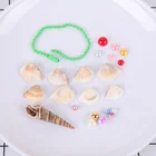 Shell Handmade DIY Schoolbag Key Car Cartoon Pendant Shell Creative Small Pendant Shell Crafts