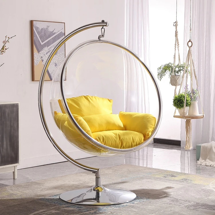 hanging basket bubble chair