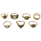 Turkish Ring Jewelry Ms The Turkish Style Metal Ring Ring Jewelry Eight/group