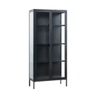 Hot Sale Almirah Steel Modern Metal Glass Display Cabinet