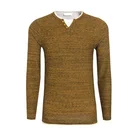 Sweater Crewneck Sweaters Solid Sweater For Long Sleeve Mens Crewneck Knitwear Winter Pullovers Sweaters Men Knitted