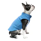 Dog Sweater Factory Hot Sale Dog Clothes Comfortable Autumn Pet Sweater Pure Color Pet Clothing