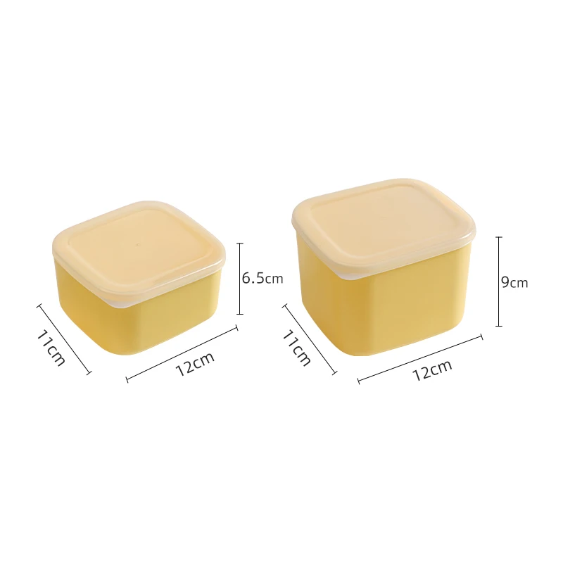 820ml/600ml Plastic Butter Dish Airtight Butter Keeper Butter Container for kitchen