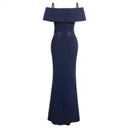 hot selling and best price plus size short sleeve high waist cross-over collar off Shoulder casual evening dress