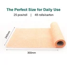 Hot Cleaning Amazon Hot Sale Patterned Multipurpose Dry Disposable Dish Cloth Cleaning Rag Roll Factory