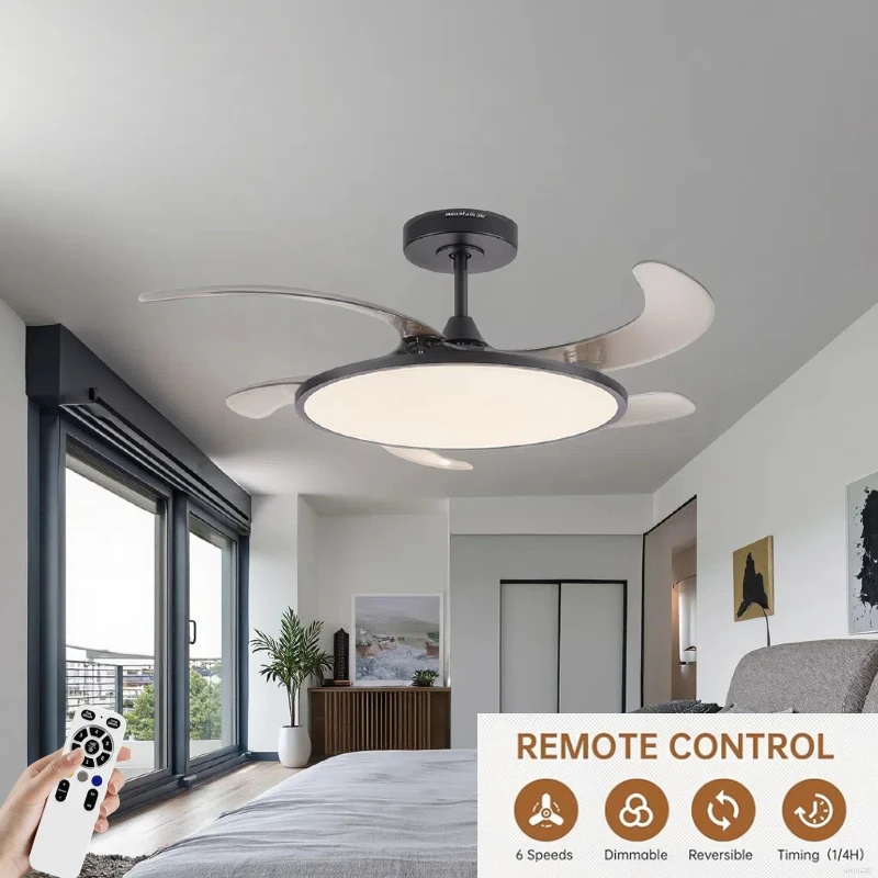 Ceiling Fan, LED, 35, ABS - detail 14