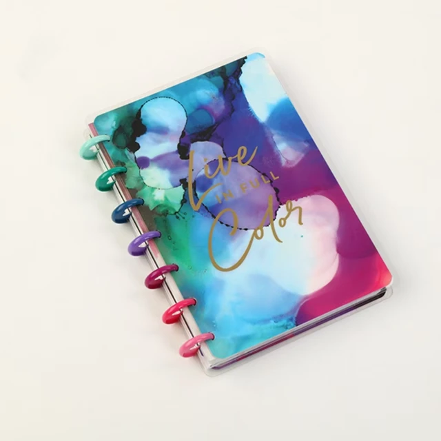 High standard in quality Customized Disc Bound Notebooks Student daily record Notebooks