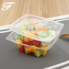 Plastic Fruit Plastic Box OPS Plastic Clear Takeaway Strawberry Fruit Storage Salad Boxes Packaging With Lid
