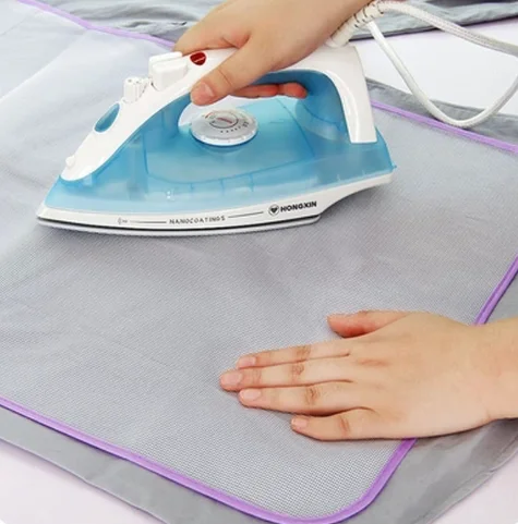 Household Clothes Heat Insulation Ironing Mat Clothes Protection Ironing Board Mesh Ironing Pad