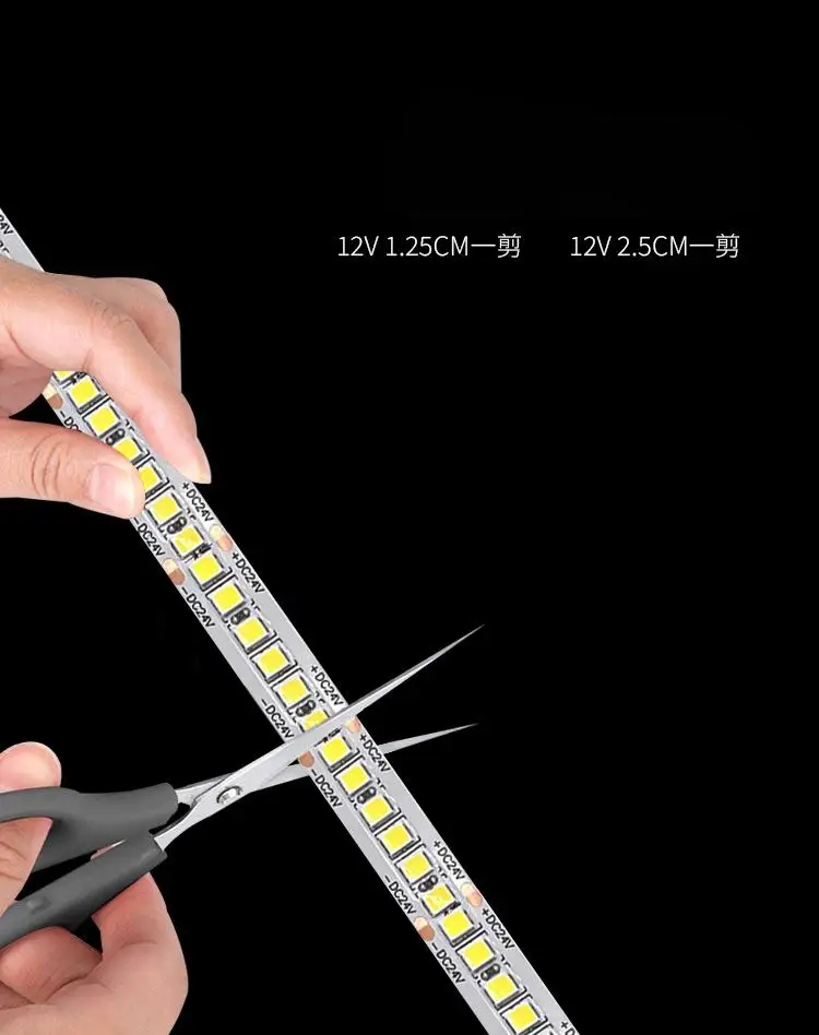 Led Strip High Lumen Super Bright,240 Led Per Meter 2835 Strips 240LEDs 5M/roll Can Be Customized
