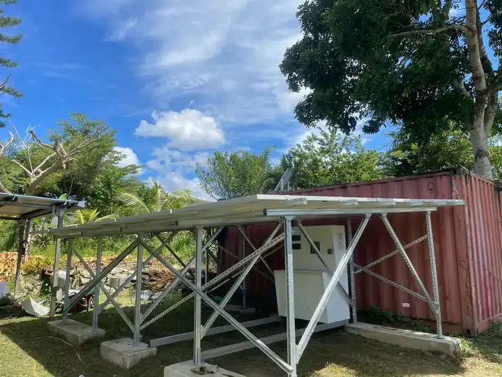 product galvanizing steel pv solar panel ground mounting system brackets mounting racks for ground mount-9