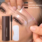 Eyebrow Custom Your Own Stamp Eyebrow Low MOQ Eyebrow Stamp And Stencil Shaping Kit With 10 Eyebrow Shapes