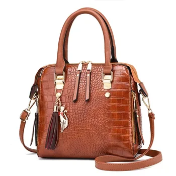 Wholesale 2024 New Arrival Fashion Design Pu Leather Ladies Bags Handbag Female Shoulder Crossbody Luxury Women Hand Bags
